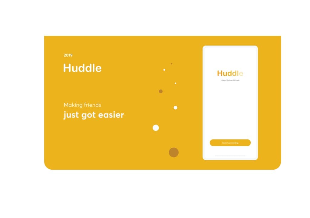 Huddle - Making friends just got easier