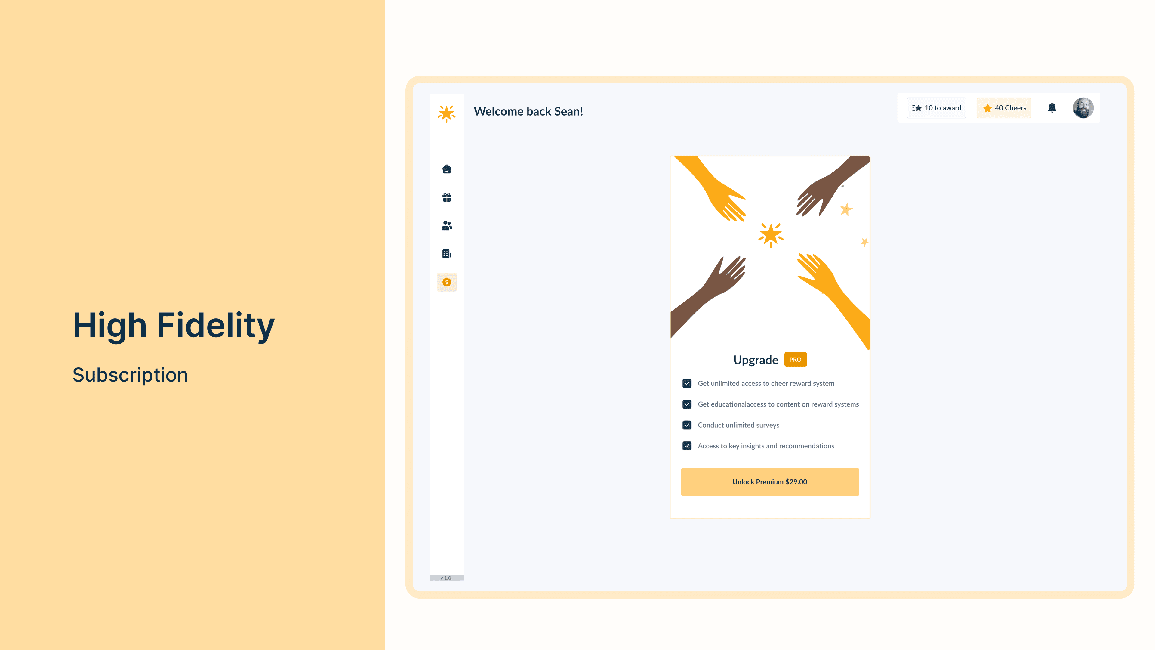 How it works - Register, Cheer, Rewards three-step process